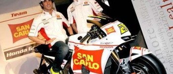 San Carlo Honda Gresini se presentó en Milán