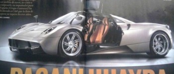 Se filtran las primeras fotos oficiales del Pagani Huayra