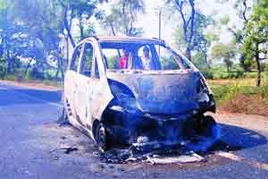 Se incendia otro Tata Nano en la India.