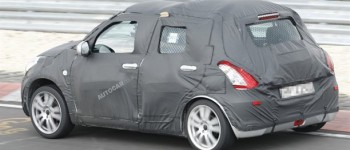 Suzuki ya prueba el nuevo Swift. Suzuki ya prueba el nuevo Swift.