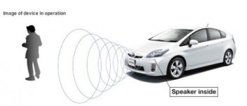 Toyota estrena el sistema de sonido exterior para el Prius.