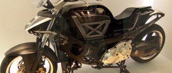 Toyota y Yamaha presentan una moto híbrida en el salón de Tokio Toyota y Yamaha presentan una moto híbrida en el salón de Tokio