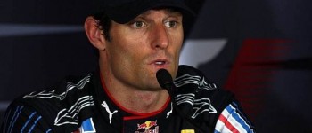 Webber: No haremos ninguna parada en boxes