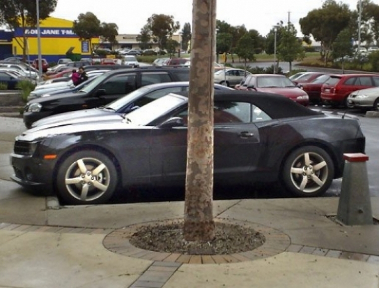 Foto: Pillado el Chevrolet Camaro Cabrio