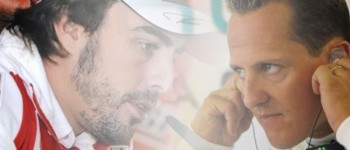 Alonso apoya a Schumacher: Si él tuviera un buen coche Alonso apoya a Schumacher: Si él tuviera un buen coche