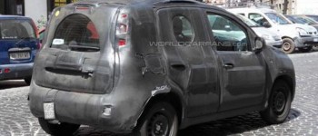 Fotos espía del Fiat Panda 2012 Fotos espía del Fiat Panda 2012