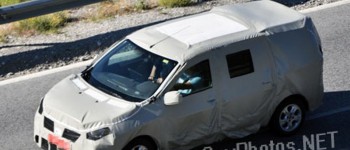 Primeras fotos espía del MPV de Dacia. El presunto Popster