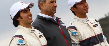 Sauber confirma a Pérez y Kobayashi para 2012