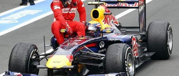 Webber: Hice de taxista para Alonso Webber: Hice de taxista para Alonso