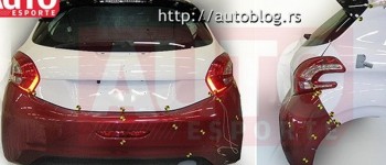 Asoma la trasera del Peugeot 208