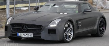 Fotos espías del Mercedes SLS AMG Black Series