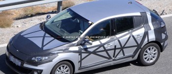 Nuevas fotos espía del Renault Megane 2012