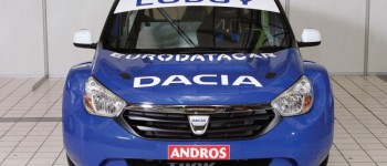 El nuevo MPV de Dacia aparece vestido de competición El nuevo MPV de Dacia aparece vestido de competición