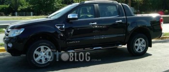 Fotos espías de la nueva Ford Ranger de producción