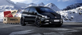 Nuevo Abarth Punto edición especial Scorpione.  El escorpión snowboader