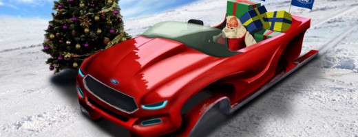 Ford diseña un concepto de trineo para Papá Noel Ford diseña un concepto de trineo para Papá Noel