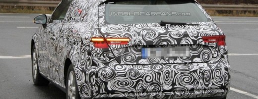Nuevas fotos espía del Audi A3 2012/2013. Esta vez con detalles de su trasera Nuevas fotos espía del Audi A3 2012/2013. Esta vez con detalles de su trasera