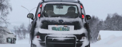 Fiat Panda 4x4 cazado de pruebas en la nieve Fiat Panda 4x4 cazado de pruebas en la nieve