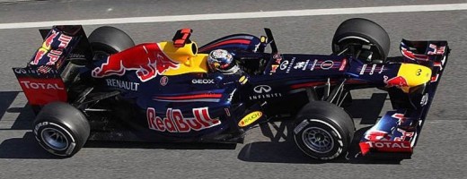 Tests Pretemporada Montmeló 21-24 febrero. Día 1. Vettel arriba