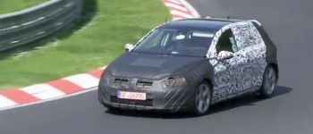Vídeo espía: El Volkswagen Golf GTi VII exprime sus posibilidades en circuito