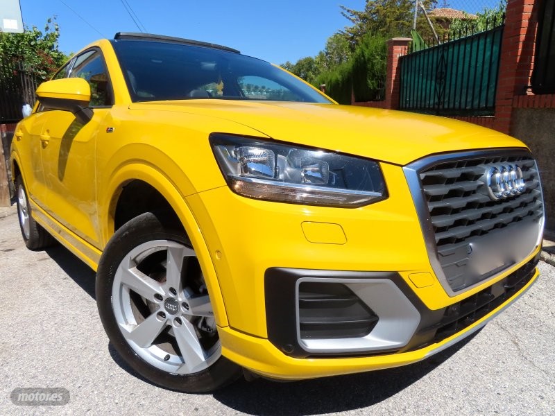 Audi q2 amarillo  de segunda mano - audi q2 2018 / 139.000km.