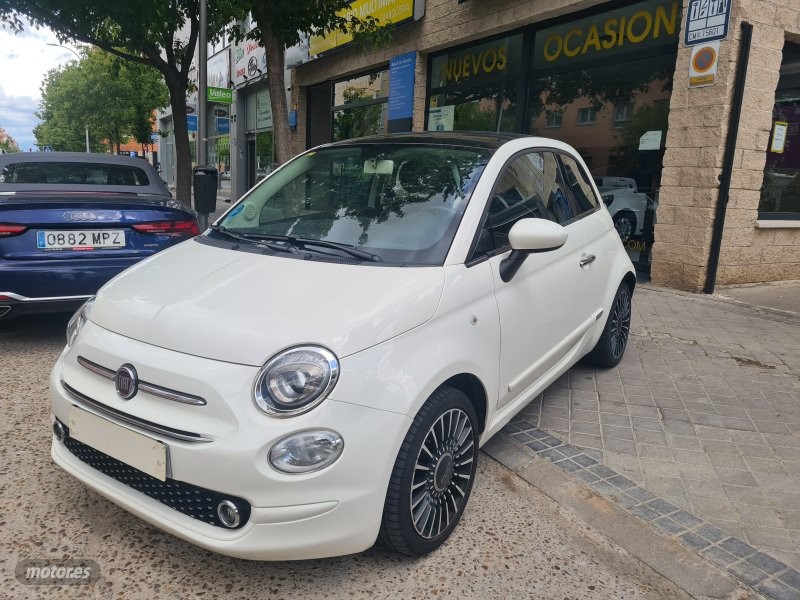 Fiat 500 con volante multifuncional  de segunda mano - fiat 500 2018 / 65.000km.
