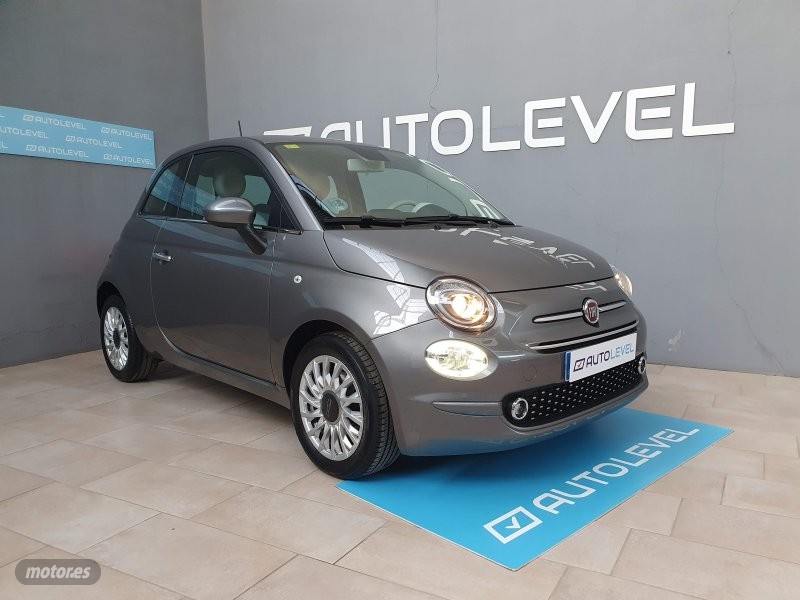 Fiat 500 2022 gris 4 plazas  de segunda mano - fiat 500 2020 / 37.700km.