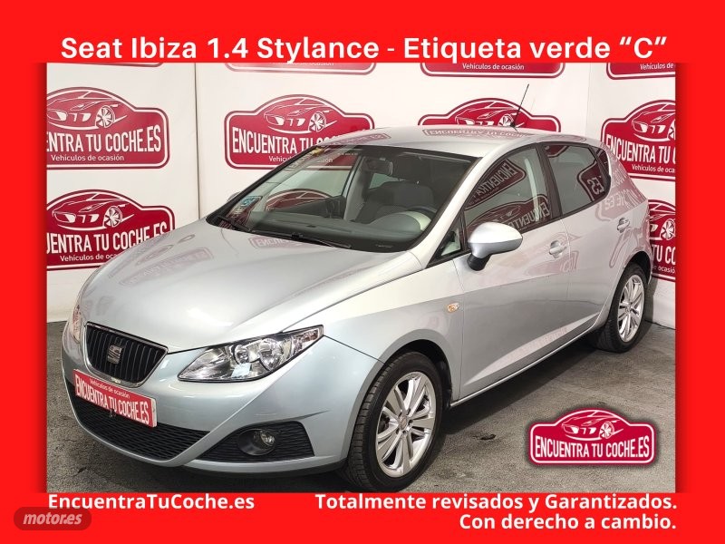 Seat Ibiza 1.4 Style de 2010 con 87.073 Km por 8.290 EUR. en Tarragona