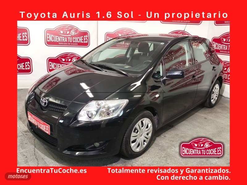 Toyota Auris 1.6 Sol de 2007 con 124.845 Km por 7.990 EUR. en Tarragona
