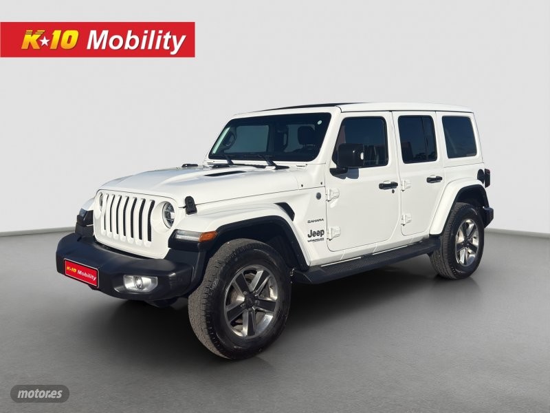 Jeep Wrangler Unlimited Sahara 2.0 200CV CRD 8ATX de 2019 con 55.224 Km por 45.490 EUR. en Baleares