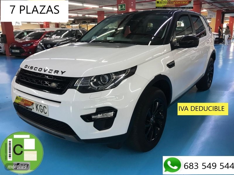 Land Rover Discovery Sport 2.0 Td4 150cv HSE Luxury AWD 7Plazas de 2018 con 115.000 Km por 19.900 EU...