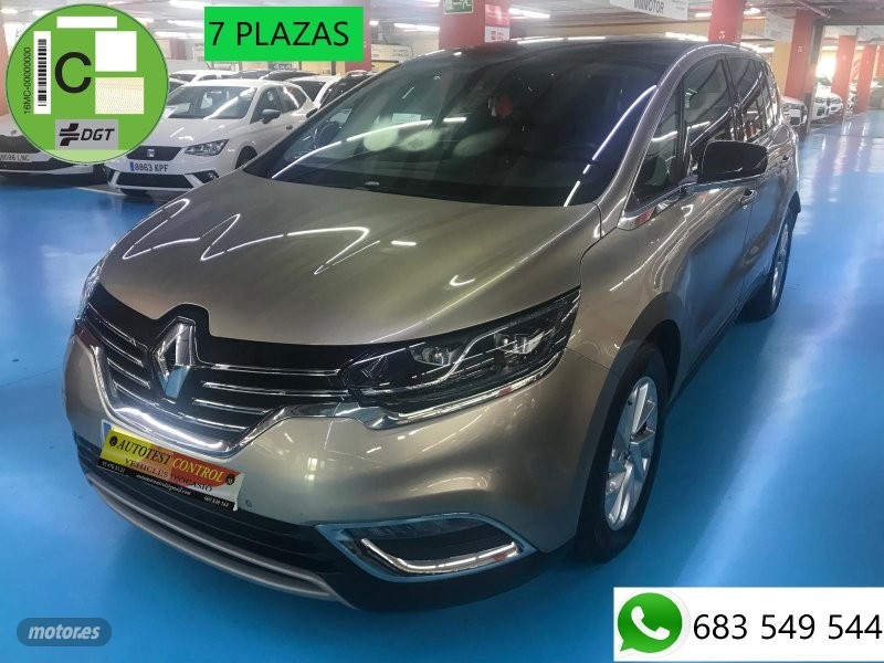 Renault Espace 1.6 dCi 160cv Energy Zen AUTO 7Plazas de 2016 con 124.000 Km por 16.975 EUR. en Barcelona
