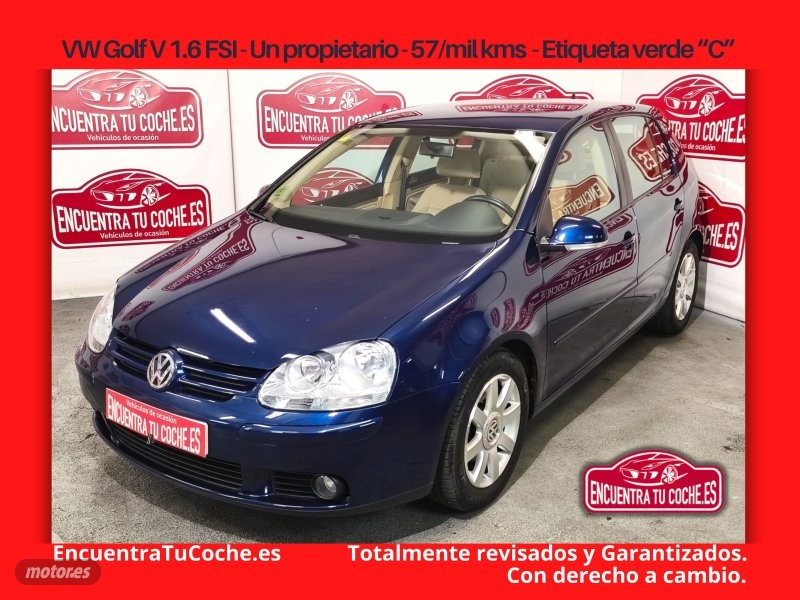 Volkswagen Golf 1.6 FSI Sportine de 2006 con 57.103 Km por 8.440 EUR. en Tarragona
