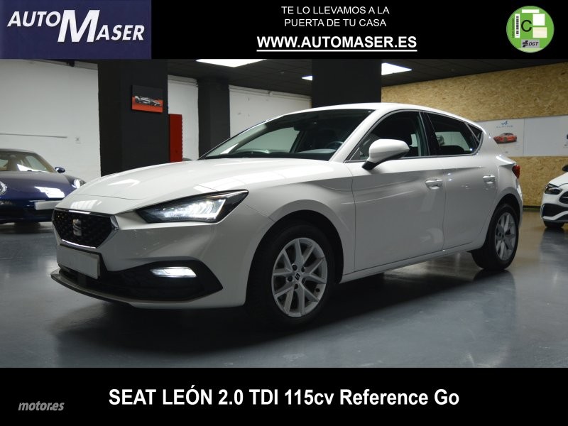 Seat Leon 2.0 TDI S&amp;S Reference Go 115 CV de 2022 con 78.000 Km por 19.000 EUR. en Madrid