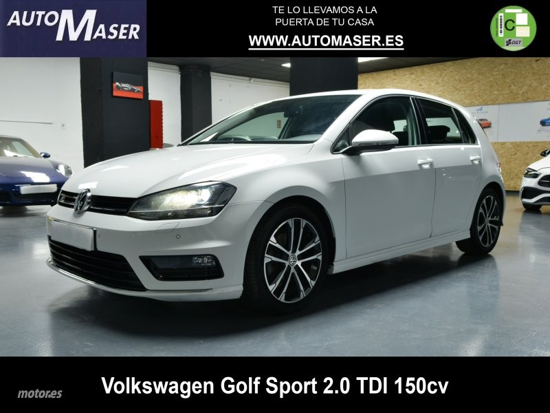 Volkswagen Golf Sport 2.0 TDI CR BMT 150 CV de 2015 con 258.000 Km por 11.900 EUR. en Madrid