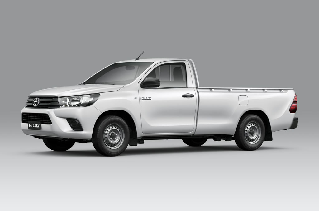 Ficha técnica Toyota Hilux Cabina Simple 2.4 Diésel GX Motor.es