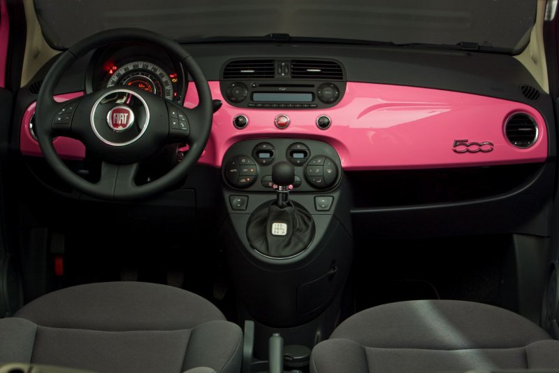 fiat 500 rosa precio