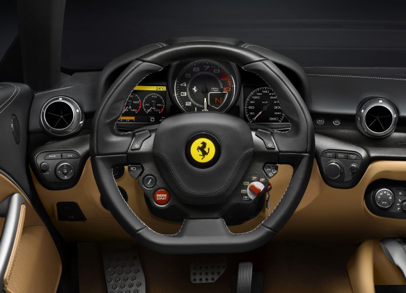 Ferrari F12berlinetta interior Ferrari F12berlinetta