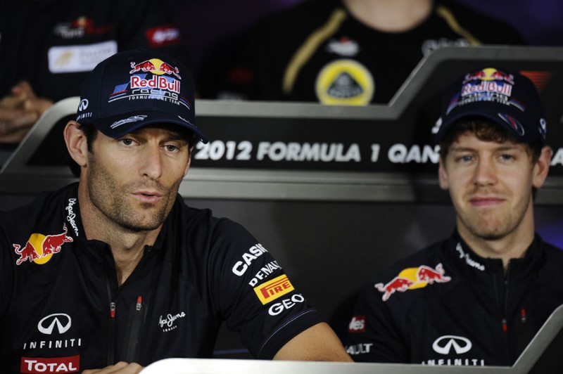 Webber y Vettel