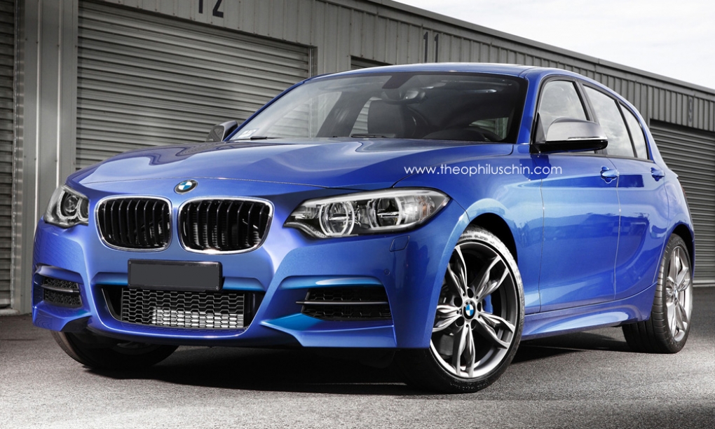 BMW Serie 1 2015, recreación que nos anticipa el restyling con nuevo