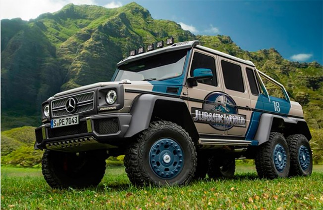 Mercedes G63 Amg 6x6 Otra Bestia Anda Suelta En Jurassic