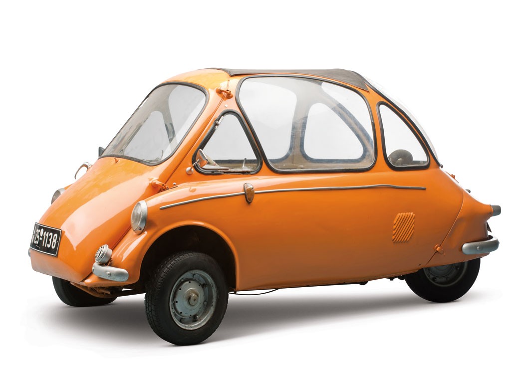 Coches Rarunos Heinkel Kabine El Isetta Mejorado Que No Queria Bmw Motor Es