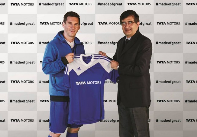 Leo Messi se convierte en embajador de Tata Motors