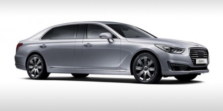 Genesis G90L, carrocería alargada con cinco metros y medio de lujo superlativo