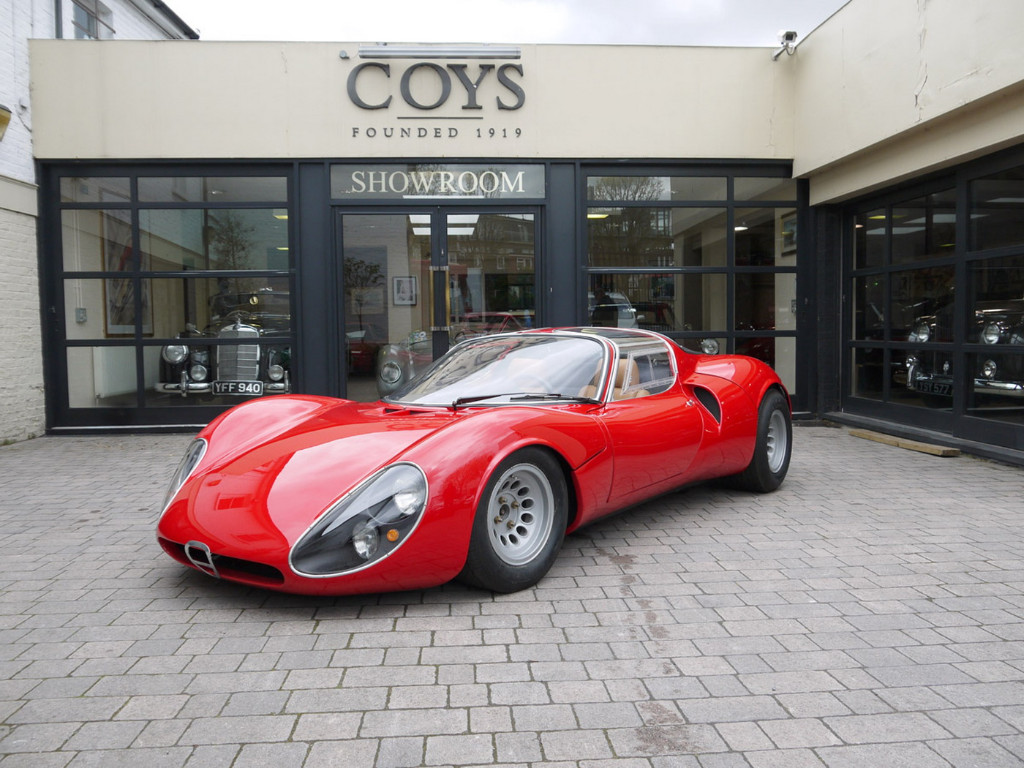 Alfa Romeo 33 Stradale El Unicornio De Mil 225 N Motor Es