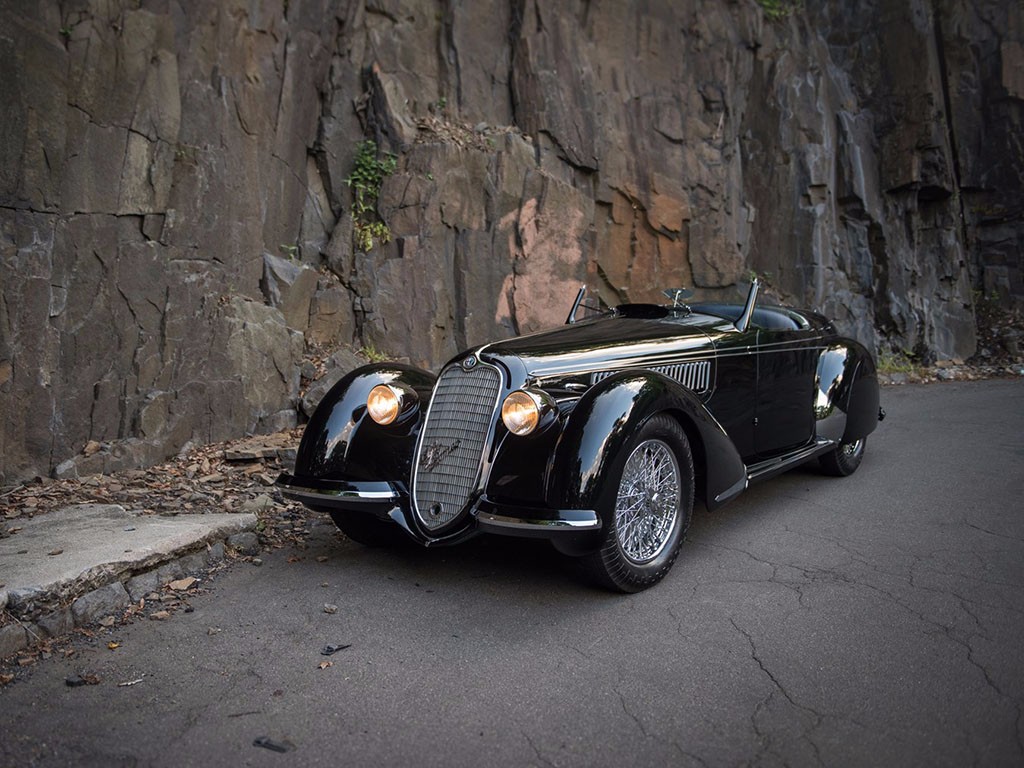 A Subasta Un Alfa Romeo 8c 2900b Lungo Spider De 1939 Por