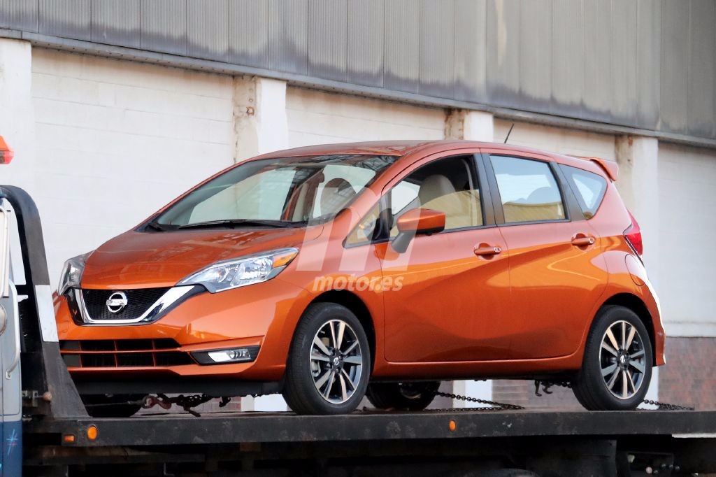 Cazado el Nissan Versa Note 2018 camino de su presentación ...