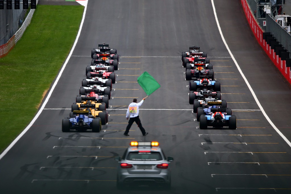 Resultado de imagen de Salidas Grandes Premios F1