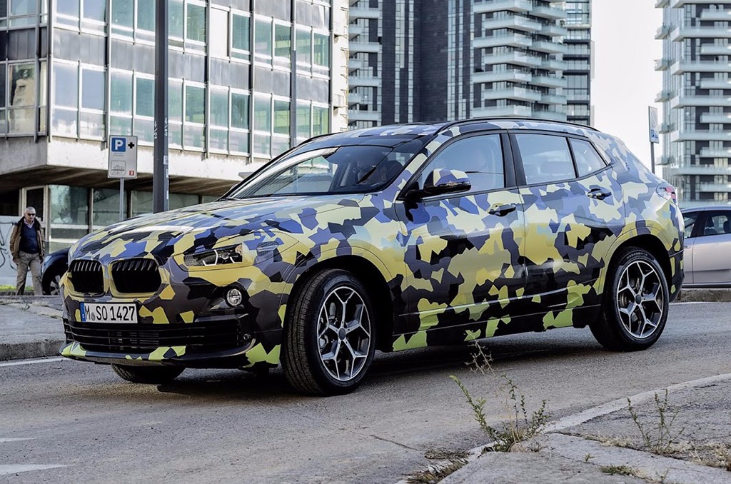 El Bmw X2 171 Lucir 225 187 Su Camuflaje En La Semana De La Moda De