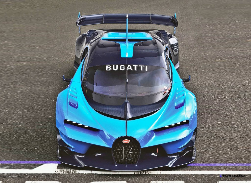 Bugatti vision chiron
